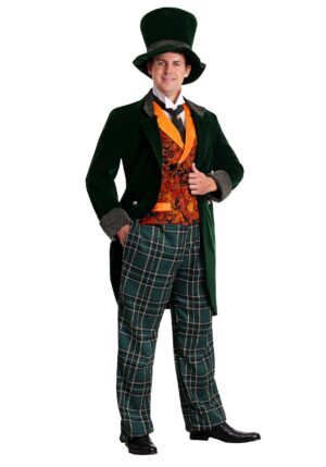Plus Size Men's Deluxe Mad Hatter Costume | Plus Size Costumes