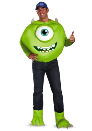Monsters University Plus Size Deluxe Mike Wazowski Costume
