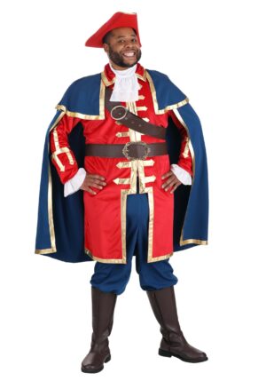 Men's Plus Size Deluxe Rum Buccaneer Costume | Pirate Costumes