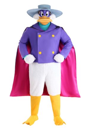 Adult Plus Size Disney Darkwing Duck Costume | Disney Costumes