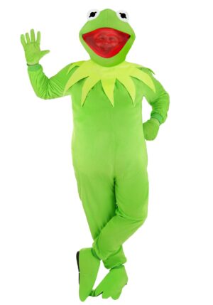 Plus Size Adult Disney Kermit the Frog Costume | The Muppets Costumes