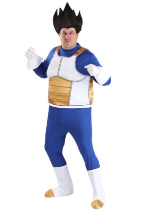 Men's Plus Size Dragon Ball Z Vegeta Costume | Anime Costumes
