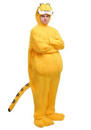 Adult Plus Size Garfield Costume 2X