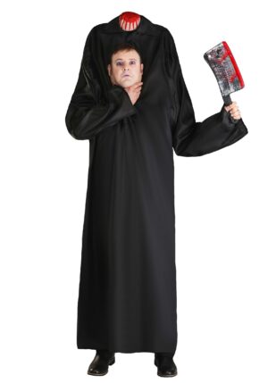 Plus Size Headless Man Costume | Made by Us Costumes