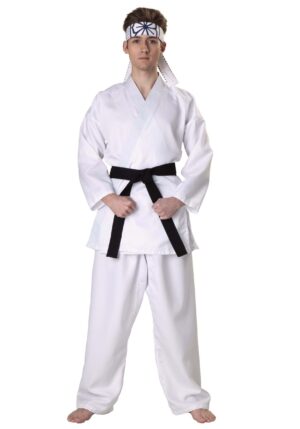 Plus Size Karate Kid Daniel San Men's Costume | Movie Costumes