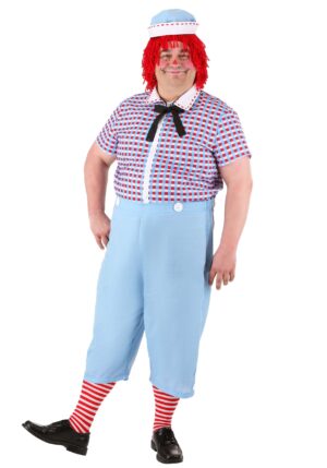 Men's Plus Size Raggedy Andy Costume