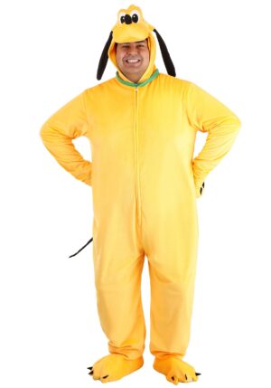 Plus Size Men's Disney Pluto Costume | Plus Size Disney Costumes