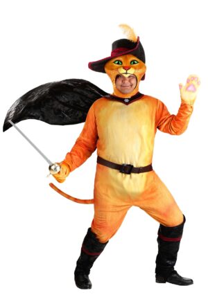 Plus Size Shrek Puss in Boots Men's Costume | Shrek Costumes