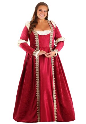 Plus Size Crimson Maiden Women's Costume