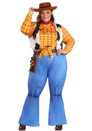 Plus Size Deluxe Pixar Toy Story Woody Women's Costume | Disney Costumes