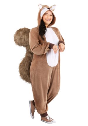 Plus Size Scampering Squirrel Costume for Women | Adult Animal Costumes