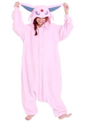 Unisex Adult PokÃ©mon Espeon Kigurumi