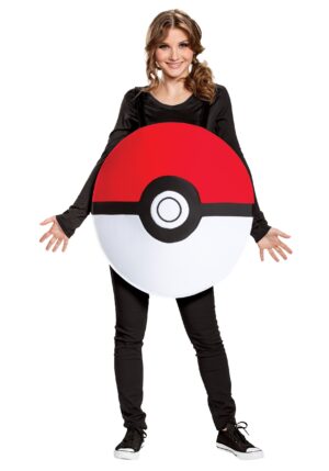 Nintendo PokÃ©mon Adult Classic PokÃ© Ball Costume | PokÃ©mon Costumes
