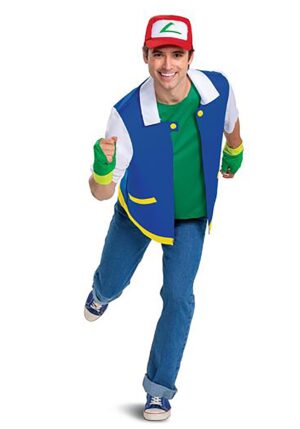 PokÃ©mon Classic Ash Ketchum Adult Costume | PokÃ©mon Costumes