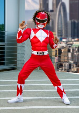 Boy's Power Rangers Red Ranger Costume
