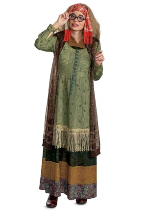 Deluxe Harry Potter Women's Professor Trelawney Costume | Movie Costumes