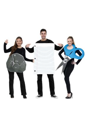 Rock, Paper, Scissors Adult Costume