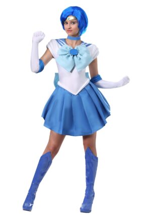 Sailor Moon Sailor Mercury Costume for Women | Anime Costumes