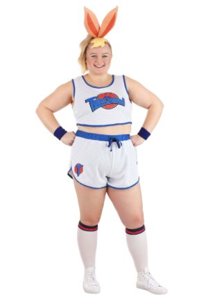 Plus Size Space Jam Lola Bunny Women's Costume | Movie Costumes