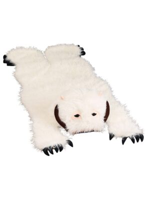 54"L x 26"W Star Wars Wampa Fur Rug Decoration | Star Wars Decorations
