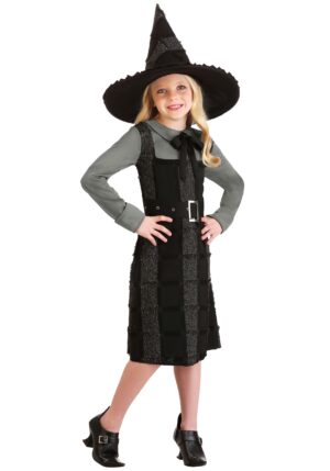 Charming Witch Girl's Costume Dress | Kid's Witch Costumes