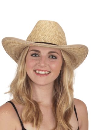 Straw Western Hat | Cowboy Costume Accessories