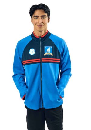 Adult Ted Lasso Cosplay Zip-Up Soccer Costume Jacket | TV Show Costumes