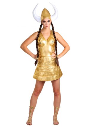 Plus Size The Big Lebowski Maude Viking Women's Costume