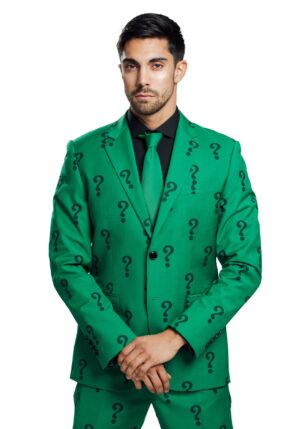 Slim Fit Suit Jacket (Authentic) | The Riddler  | Batman Villains