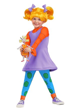 Girl's Nickelodeon Rugrats Angelica Toddler Costume | Nickelodeon Costumes