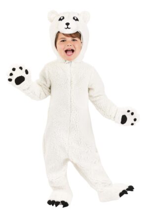 Arctic Polar Bear Toddler Costume | Kid's Bear Costumes