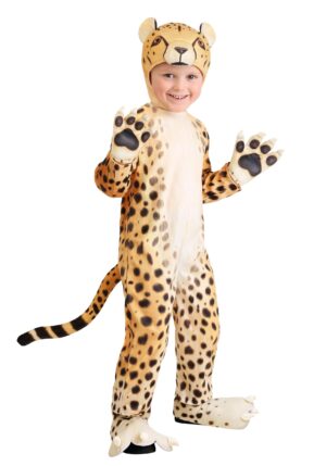 Cheerful Cheetah Toddler Costume | Wild Cat Costumes