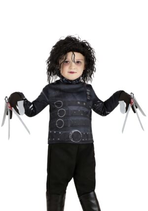 Classic Edward Scissorhands Boy's Toddler Costume | Movie Costumes
