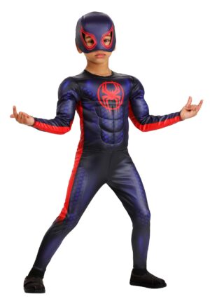 Boy's Toddler Miles Morales Deluxe Costume | Spider-Man Costumes