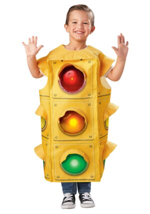 Light and Sound Traffic Light Toddler Costume | Funny Costumes