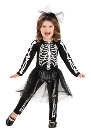 Toddler Lil Miss Skeleton Costume | Skeleton Costumes