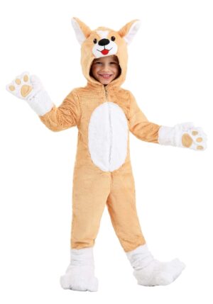 Plush Toddler Corgi Costume | Toddler Animal Costumes