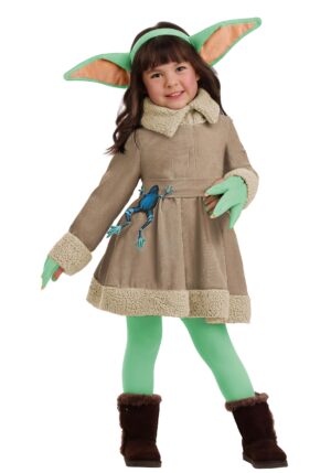 Girl's Star Wars Toddler Grogu Costume Dress | Star Wars Costumes