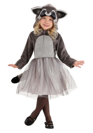 Girl's Tutu Raccoon Toddler Costume Dress | Animal Costumes