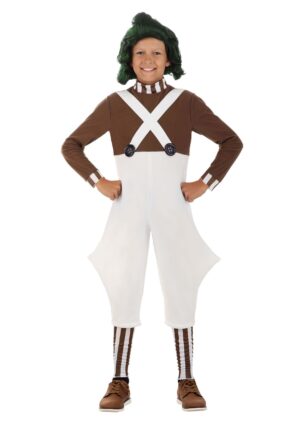 Child Willy Wonka Oompa Loompa Costume