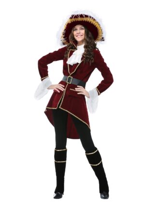 Captain Hook Women's Plus Size Costume