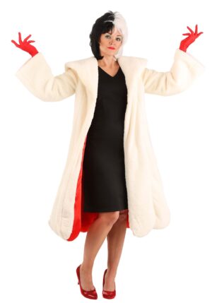 Exclusive Disney Deluxe Cruella De Ville Coat Costume