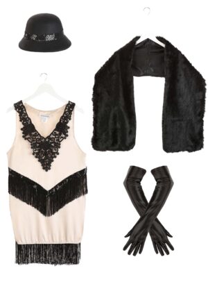 Elegant Flapper Costume for Women | '20s Costumes