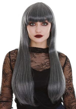 Ghostly Gray Wig for Women