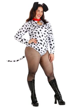 Women's Plus Size Dashing Dalmatian Costume | Dalmatian Costumes
