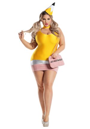 Plus Size Sexy Pretty Pencil Costume for Women | Sexy Plus Size Costumes