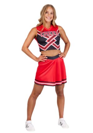 Red Cheerleader Women's Costume | Sports Costumes