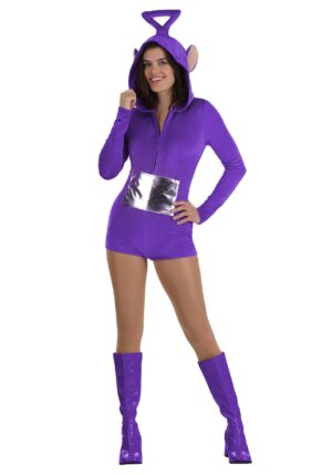Teletubbies Tinky Winky Romper Women's Costume | Teletubbies Costumes