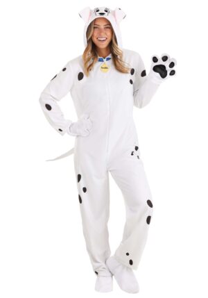 Women's Disney 101 Dalmatians Perdita Costume Onesie | Disney Movie Costumes