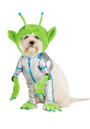 Green Alien Pet Costume | Halloween Pet Costumes